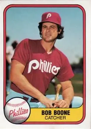 1981 Fleer #4 Bob Boone