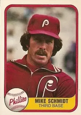 1981 Fleer #5 Mike Schmidt
