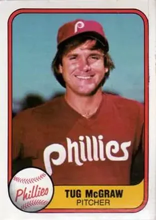 1981 Fleer #7 Tug McGraw