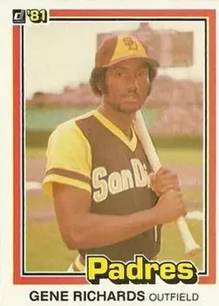 1981 Donruss #4 Gene Richards