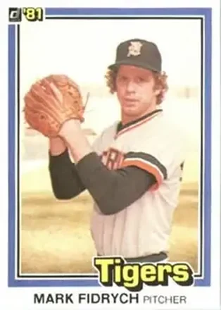 1981 Donruss #8 Mark Fidrych