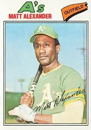 1977 Topps #644 Matt Alexander