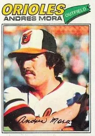 1977 Topps #646 - Andres Mora - Baltimore Orioles