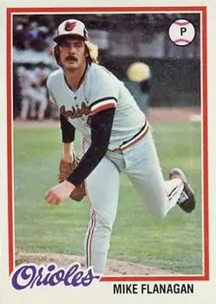1978 Topps #341 Mike Flanagan