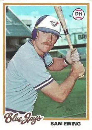 1978 Topps #344 - Sam Ewing - Toronto Blue Jays