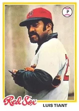 1978 Topps #345 - Luis Tiant - Boston Red Sox