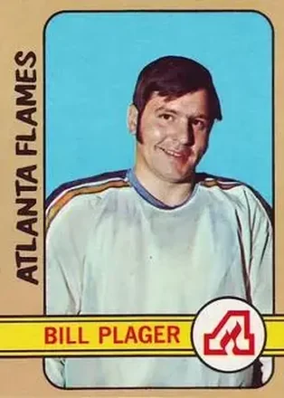 1972-73 Topps #12 - Bill Plager - Atlanta Flames