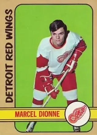 1972-73 Topps #18 - Marcel Dionne - Detroit Red Wings