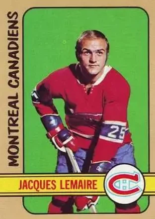 1972-73 Topps #25 - Jacques Lemaire - Montreal Canadiens