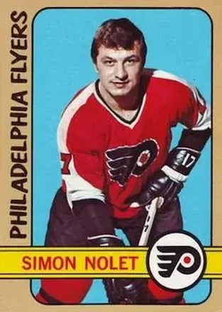 1972-73 Topps #26 - Simon Nolet - Philadelphia Flyers 1972-73 Topps #26 - Simon Nolet - Philadelphia Flyers