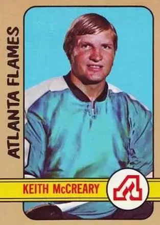 1972-73 Topps #27 - Keith McCreary - Atlanta Flames