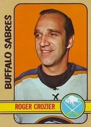 1972-73 Topps #31 - Roger Crozier - Buffalo Sabres 1972-73 Topps #31 - Roger Crozier - Buffalo Sabres