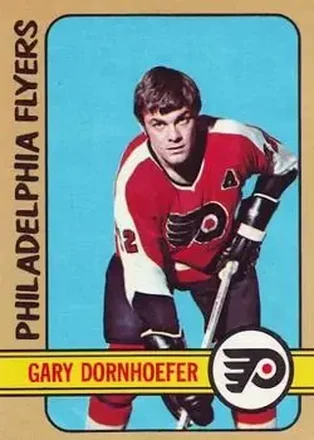 1972-73 Topps #41 - Gary Dornhoefer - Philadelphia Flyers