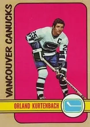 1972-73 Topps #46 - Orland Kurtenbach - Vancouver Canucks 1972-73 Topps #46 - Orland Kurtenbach - Vancouver Canucks