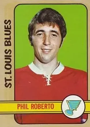 1972-73 Topps #52 - Phil Roberto - St. Louis Blues 1972-73 Topps #52 - Phil Roberto - St. Louis Blues