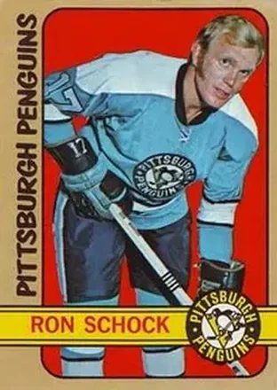 1972-73 Topps #59 - Ron Schock - Pittsburgh Penguins