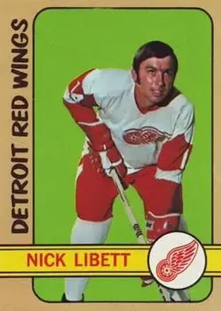 1972-73 Topps #67 - Nick Libett - Detroit Red Wings 1972-73 Topps #67 - Nick Libett - Detroit Red Wings