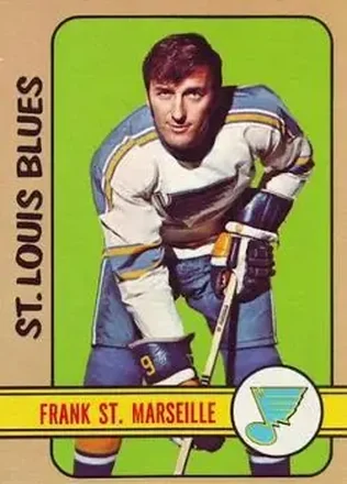 1972-73 Topps #71 - Frank St. Marseille - St. Louis Blues 1972-73 Topps #71 - Frank St. Marseille - St. Louis Blues