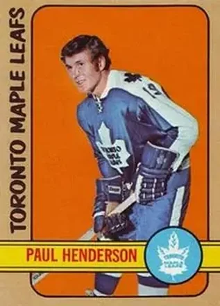 1972-73 Topps #73 - Paul Henderson - Toronto Maple Leafs