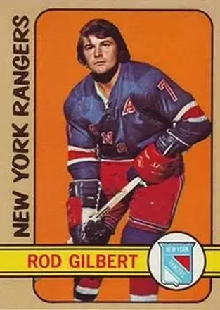 1972-73 Topps #80 - Rod Gilbert - New York Rangers