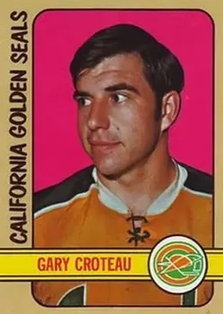 1972-73 Topps #83 - Gary Croteau - California Golden Seals