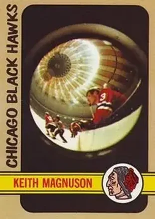 1972-73 Topps #87 - Keith Magnuson - Chicago Blackhawks