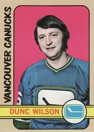 1972-73 Topps #91 - Dunc Wilson - Vancouver Canucks