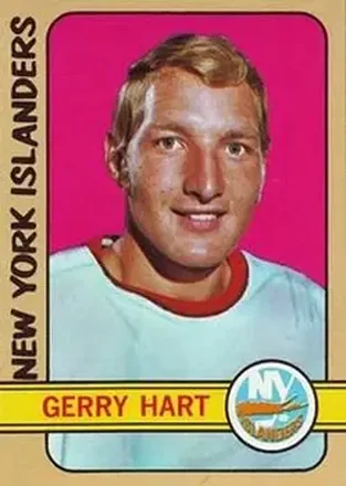 1972-73 Topps #92 - Gerry Hart - New York Islanders