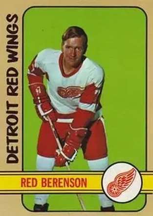 1972-73 Topps #95 - Red Berenson - Detroit Red Wings
