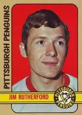 1972-73 Topps #97 - Jim Rutherford - Pittsburgh Penguins
