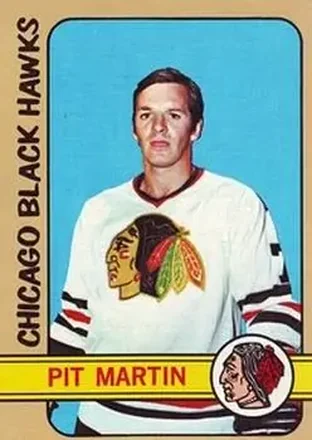 1972-73 Topps #99 - Pit Martin - Chicago Blackhawks