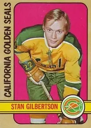 1972-73 Topps #101 - Stan Gilbertson - California Golden Seals