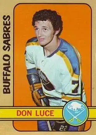 1972-73 Topps #106 - Don Luce - Buffalo Sabres