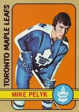 1972-73 Topps #107 - Mike Pelyk - Toronto Maple Leafs