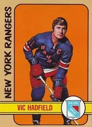 1972-73 Topps #110 - Vic Hadfield - New York Rangers
