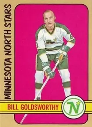 1972-73 Topps #115 - Bill Goldsworthy - Minnesota North Stars