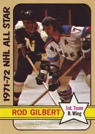 1972-73 Topps #125 - Rod Gilbert - New York Rangers