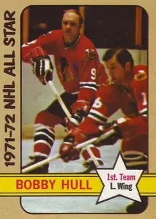 1972-73 Topps #126 - Bobby Hull - Chicago Blackhawks