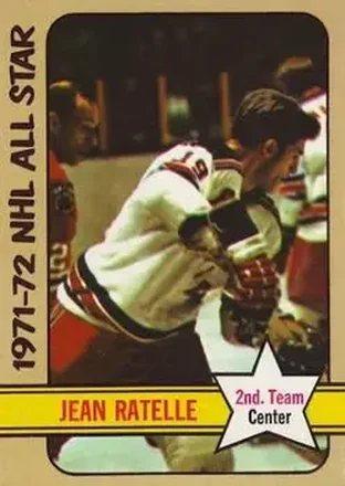 1972-73 Topps #130 - Jean Ratelle - New York Rangers