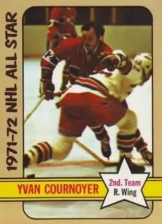 1972-73 Topps #131 - Yvan Cournoyer - Montreal Canadiens