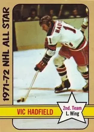 1972-73 Topps #132 - Vic Hadfield - New York Rangers