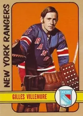 1972-73 Topps #137 - Gilles Villemure - New York Rangers 1972-73 Topps #137 - Gilles Villemure - New York Rangers