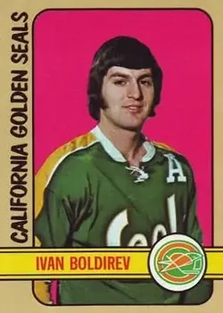 1972-73 Topps #146 - Ivan Boldirev - California Golden Seals 1972-73 Topps #146 - Ivan Boldirev - California Golden Seals