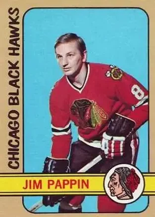 1972-73 Topps #148 - Jim Pappin - Chicago Blackhawks