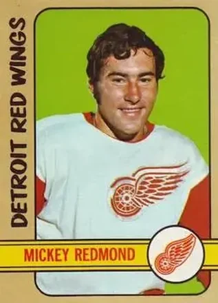 1972-73 Topps #155 - Mickey Redmond - Detroit Red Wings 1972-73 Topps #155 - Mickey Redmond - Detroit Red Wings