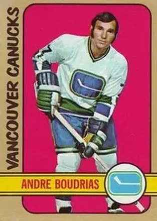 1972-73 Topps #158 - Andre Boudrias - Vancouver Canucks