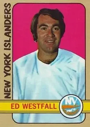 1972-73 Topps #159 - Ed Westfall - New York Islanders 1972-73 Topps #159 - Ed Westfall - New York Islanders