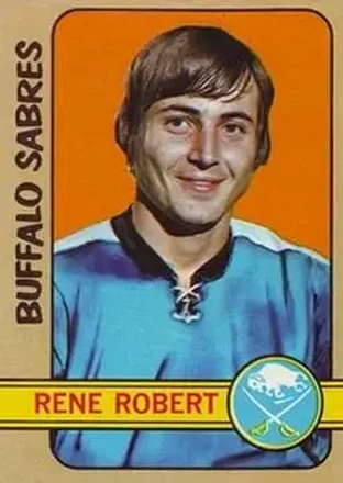1972-73 Topps #161 - Rene Robert - Buffalo Sabres