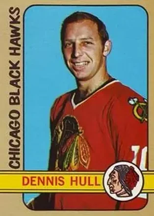 1972-73 Topps #164 - Dennis Hull - Chicago Blackhawks