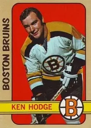 1972-73 Topps #166 - Kenny Hodge - Boston Bruins